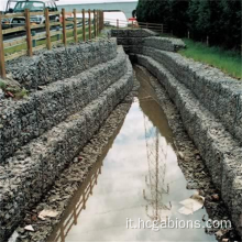 Protezione a pendenza di Gabion galvanizzata pesante